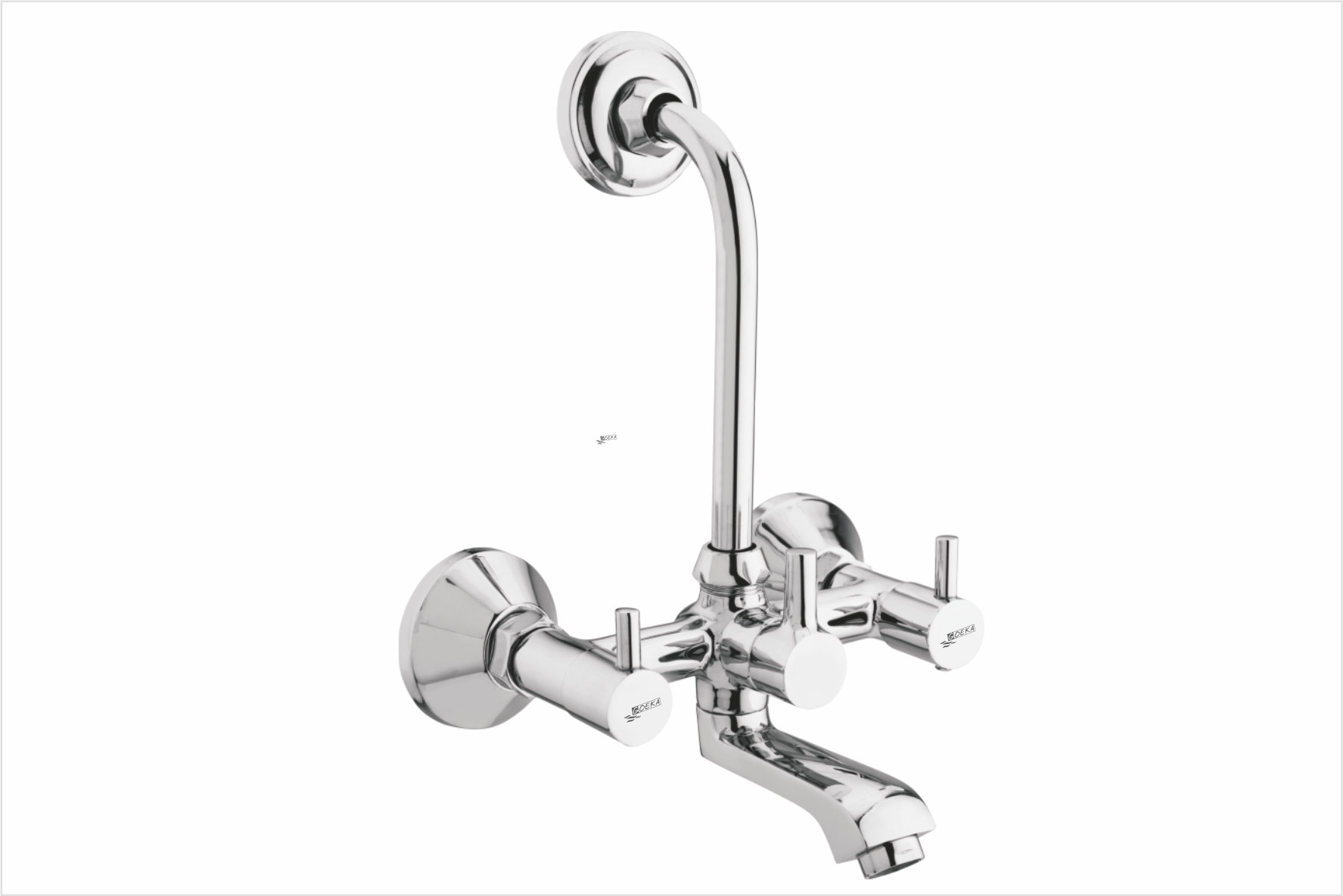 Wall mixer with L Bend